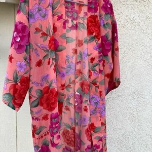 Floral kimono